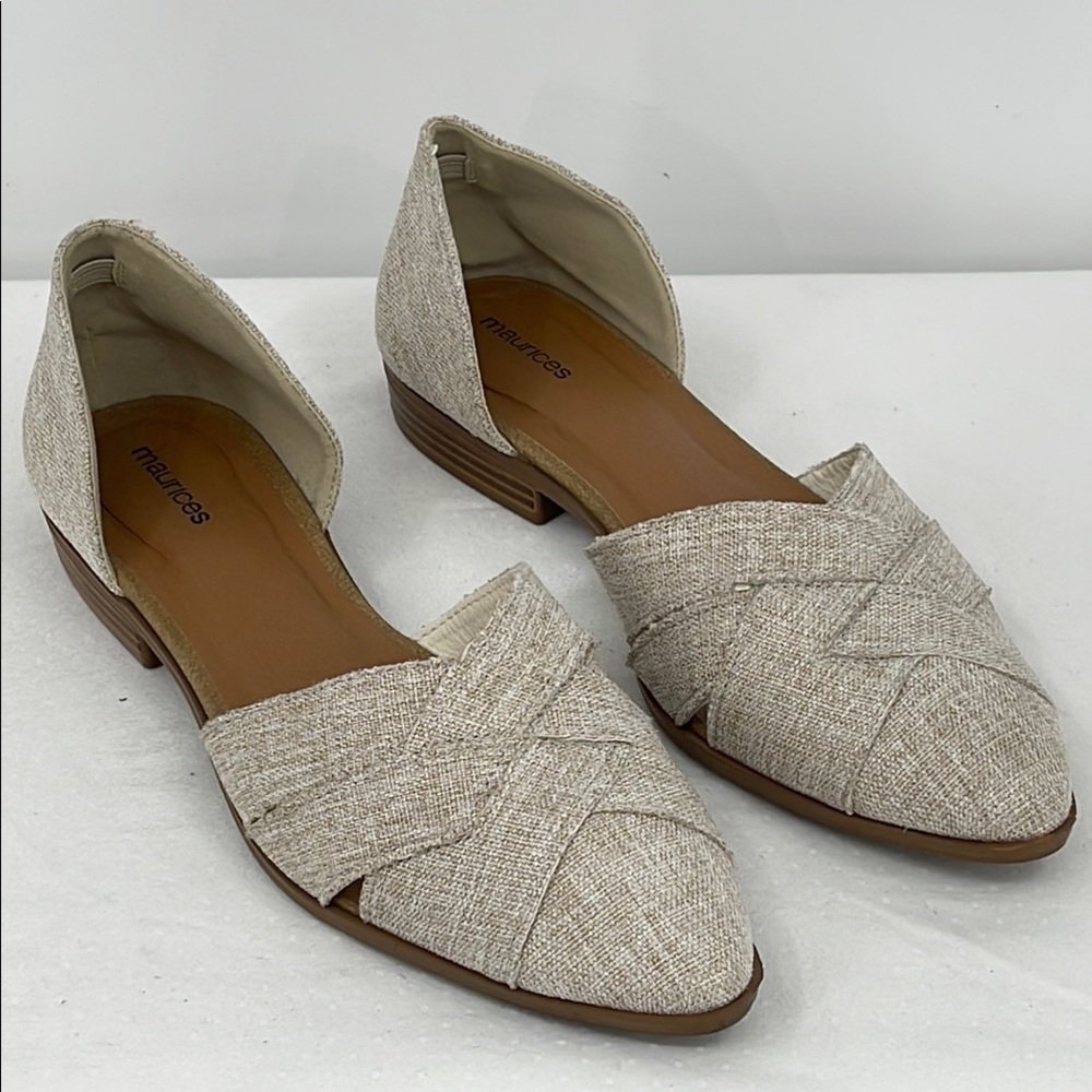 Maurice's Women's Cream Flats